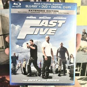 Fast Five Blu-ray DVD